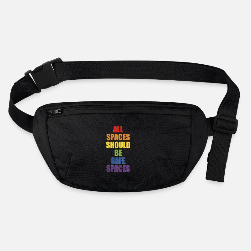 All spaces should be safe spaces Stanley/Stella recycled Hip Bag 