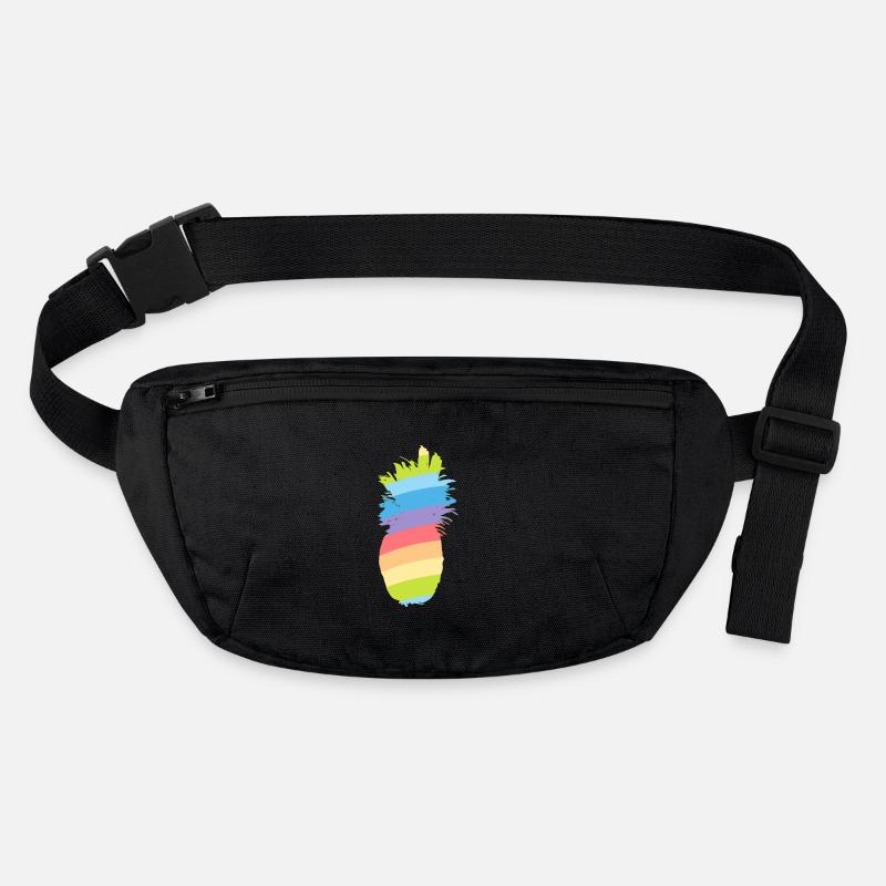 Rainbow - pineapple Stanley/Stella recycled Hip Bag 