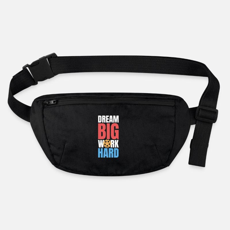 Dream Big Work Hard Stanley/Stella recycled Hip Bag 