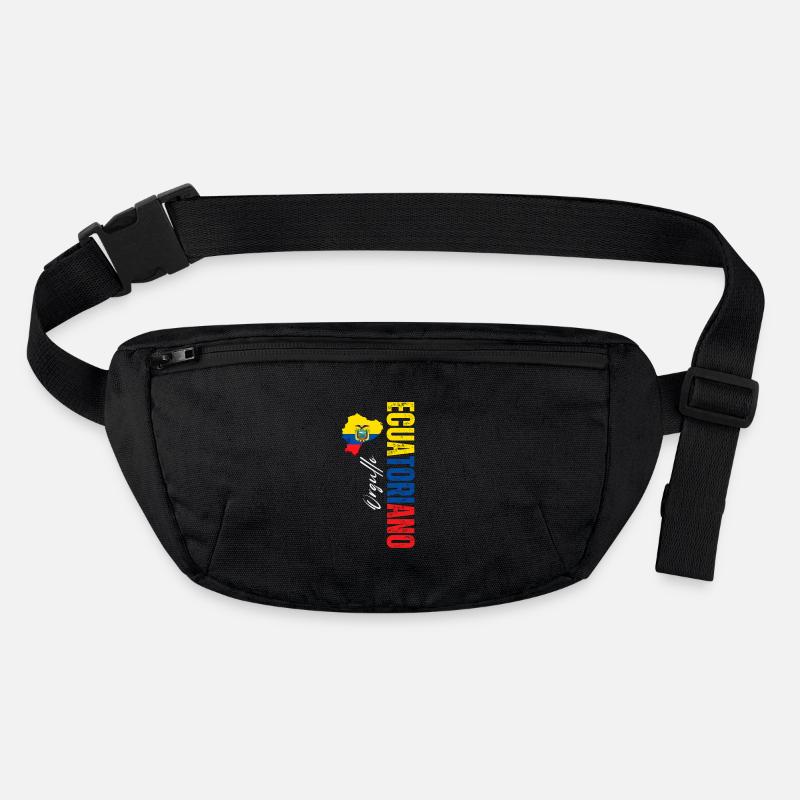 Ecuadorian pride, vertical design Stanley/Stella recycled Hip Bag 