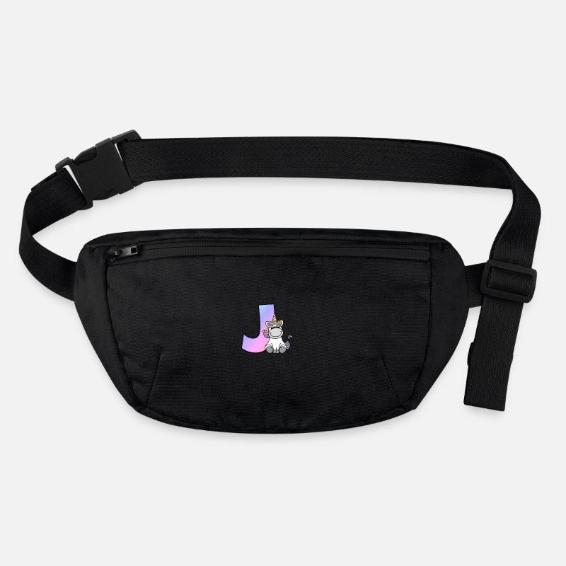 Einhorn Buchstabe J Stanley/Stella recycelte Gürteltasche