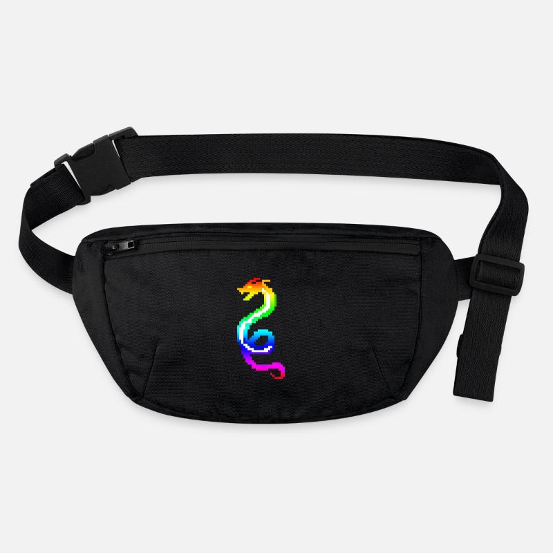 Dragon rétro coloré Sac banane recyclé Stanley/Stella