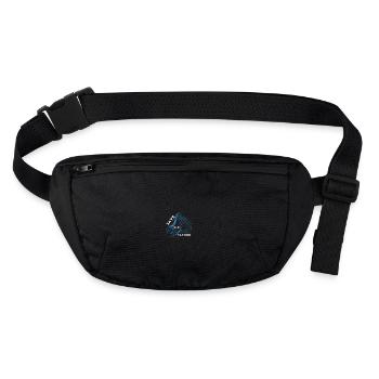 Sauvons notre AVENIR - Sac banane recyclé Stanley/Stella - noir - Devant