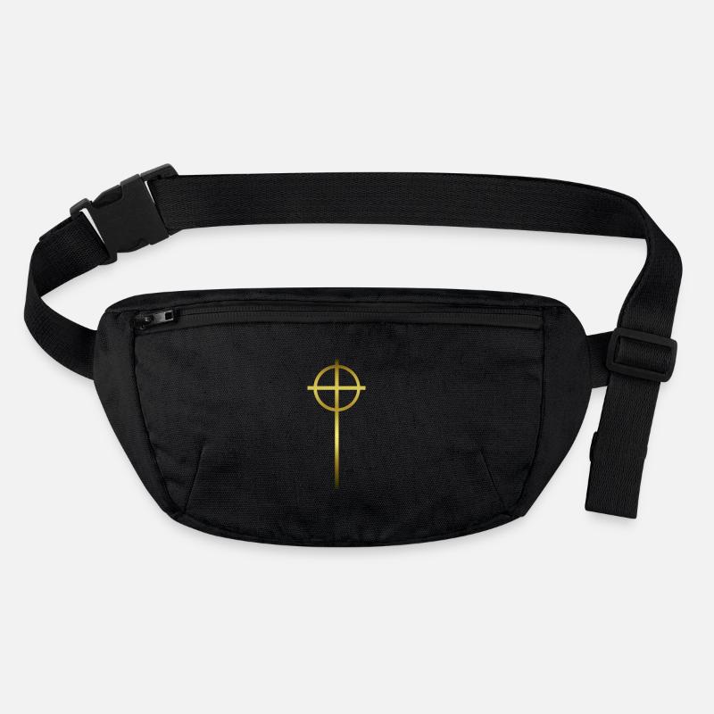 Celtic Cross Gold Stanley/Stella recycelte Gürteltasche