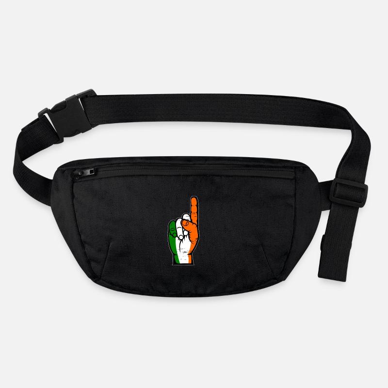 Drapeau de l’Irlande numéro 1 utilisé Sac banane recyclé Stanley/Stella