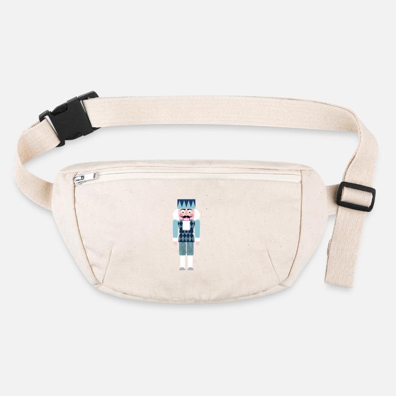 Nutcracker Rhodes Rhombs Christmas Xmas Advent Stanley/Stella recycled Hip Bag 