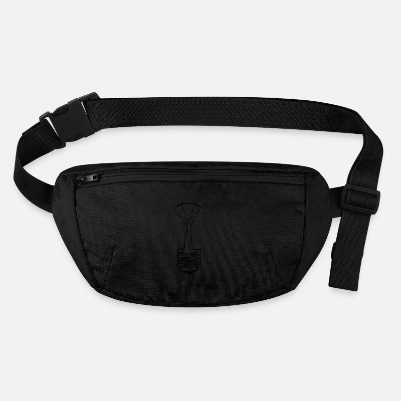 Lamp with defective glass bulb Stanley/Stella recycled Hip Bag 