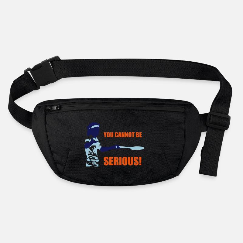 YOU CANNOT BE SERIOUS! Stanley/Stella recycelte Gürteltasche