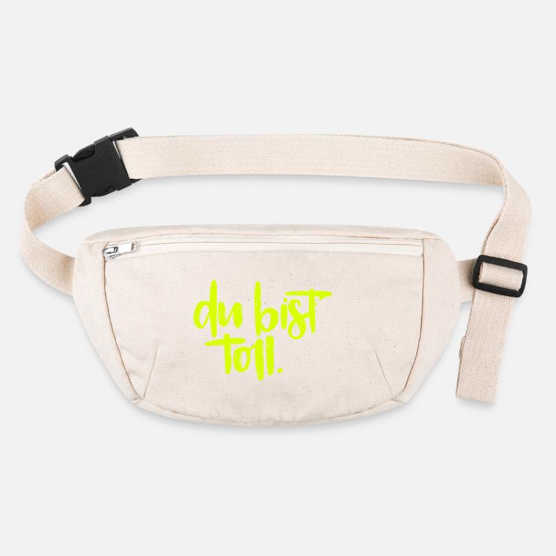 Du bist toll! Stanley/Stella recycelte Gürteltasche