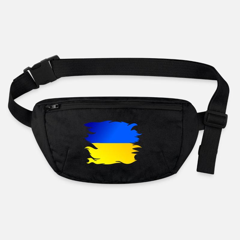 Ukraine Flag Flag Stanley/Stella recycled Hip Bag 