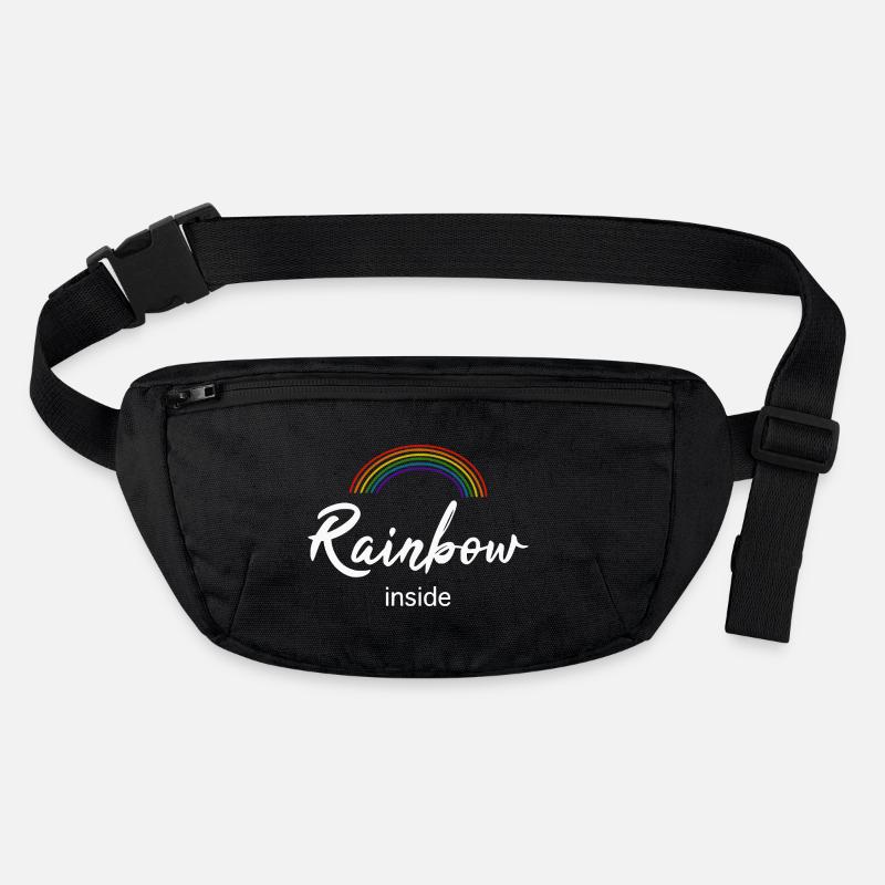 Rainbow inside Stanley/Stella recycelte Gürteltasche