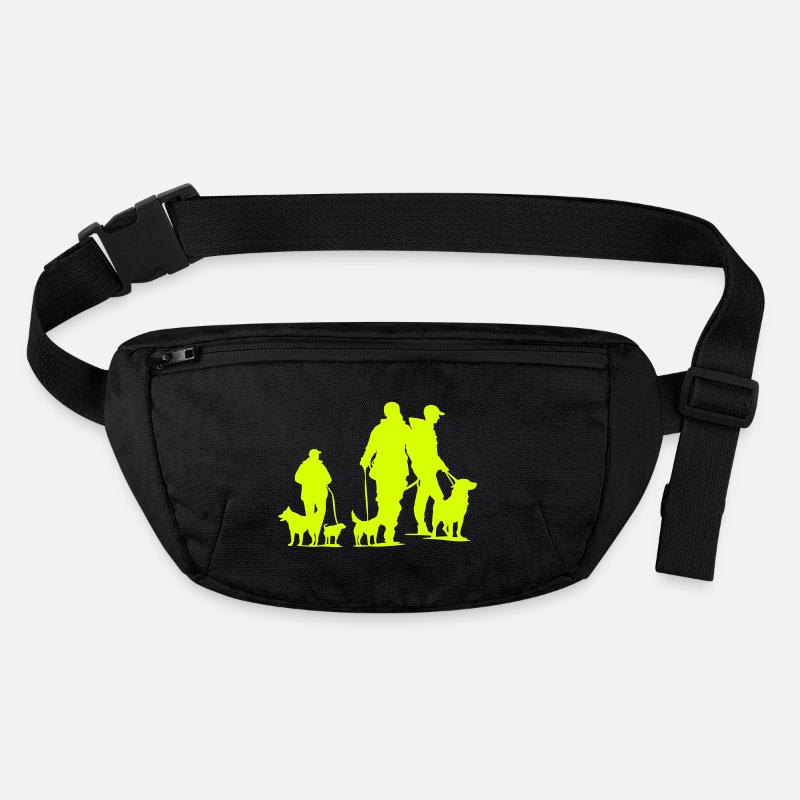 Let's go for a walk - Stanley/Stella recycled Hip Bag  - black