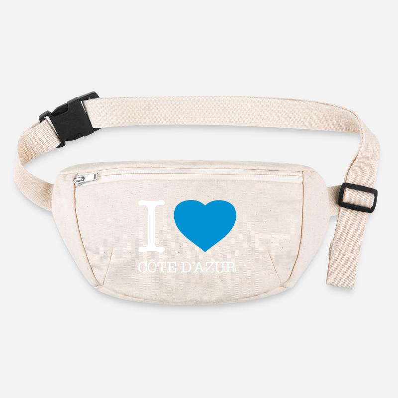 I LOVE COTE DAZUR Stanley/Stella recycelte Gürteltasche