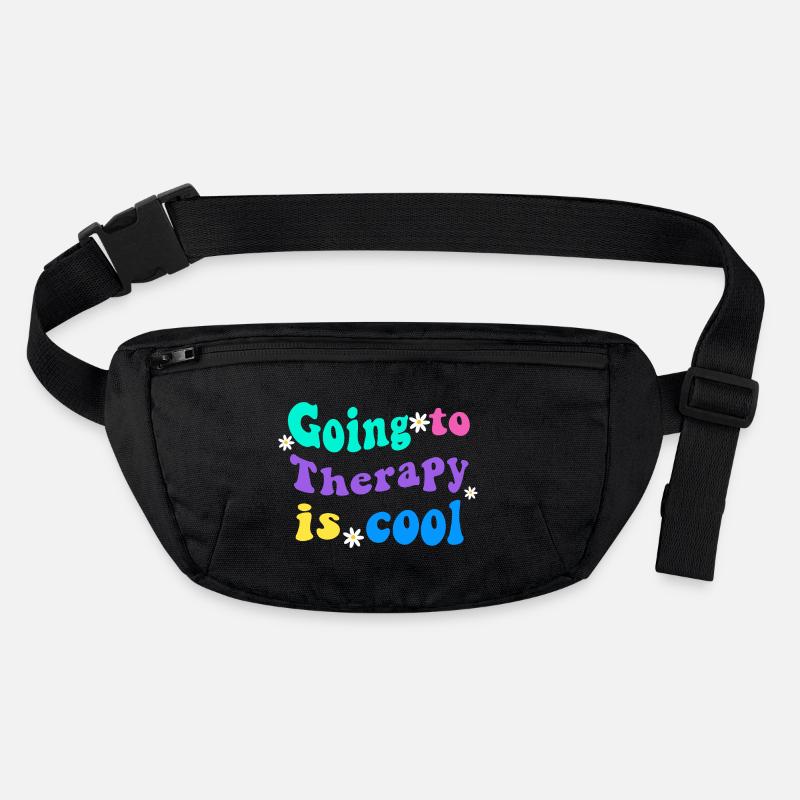 Zu therpay zu gehen ist cool Stanley/Stella recycelte Gürteltasche