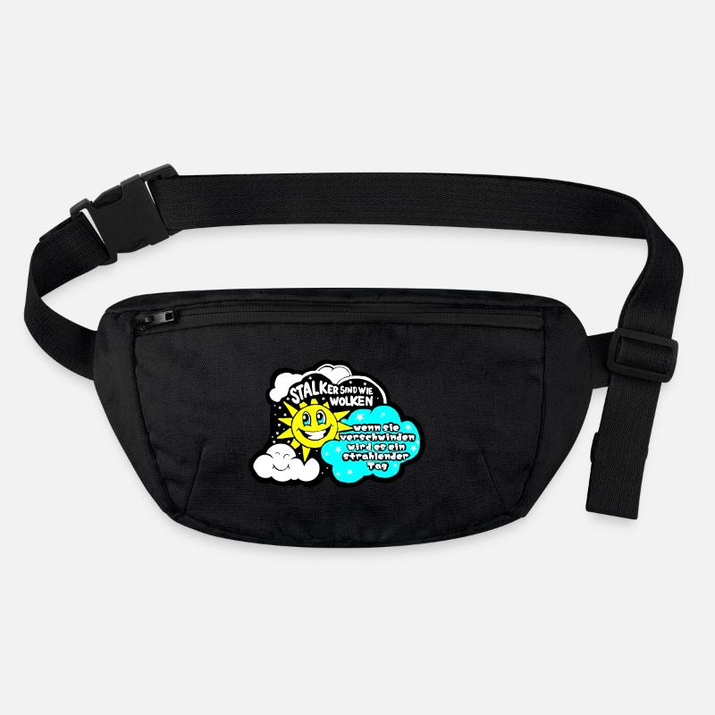 Stalkers are like clouds... Stanley/Stella recycled Hip Bag 