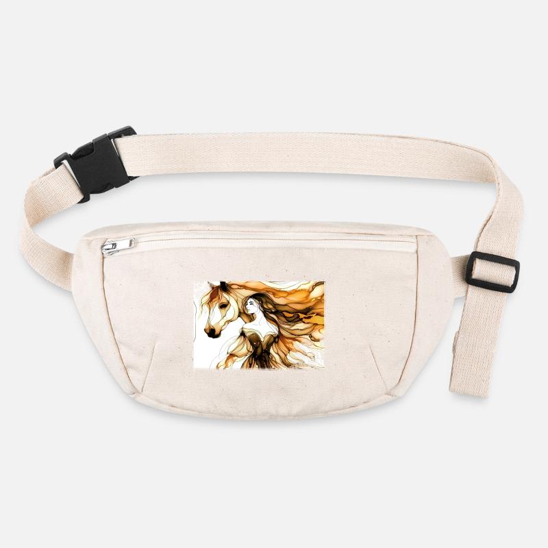Blumen Frauen Mädchen Mode Design Kunst Weiblicher Stil Stanley/Stella recycelte Gürteltasche