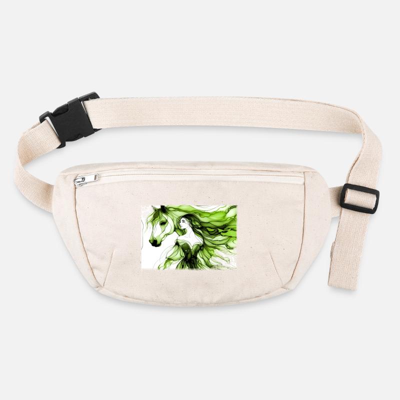 Blumen Frauen Mädchen Mode Design Kunst Weiblicher Stil Stanley/Stella recycelte Gürteltasche