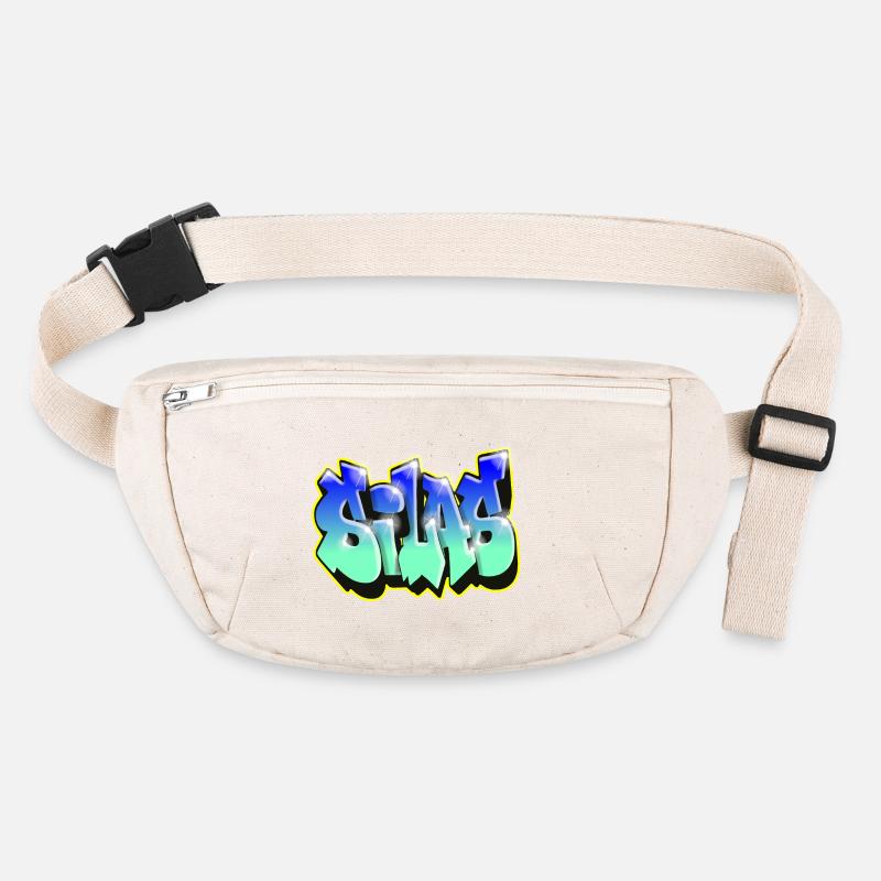 Graffiti SILAS BLUE GIFT BIRTHDAY BIRTH Stanley/Stella recycled Hip Bag 