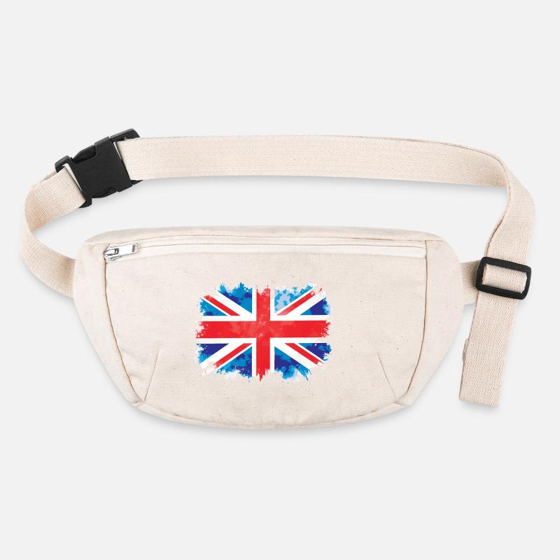 Union Jack flag design Stanley/Stella recycled Hip Bag 