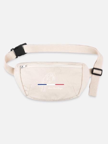 HSGsansfond2 - Stanley/Stella recycled Hip Bag  - natural - Front