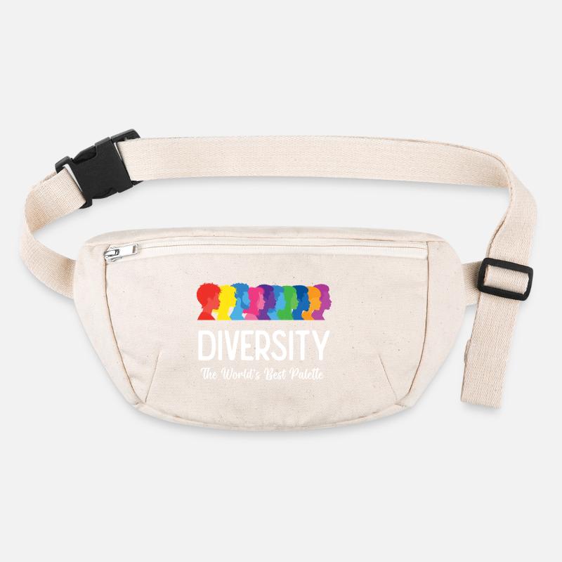 LGBT-Pride-Monat – Vielfalt. Der beste Freund der Welt Stanley/Stella recycelte Gürteltasche