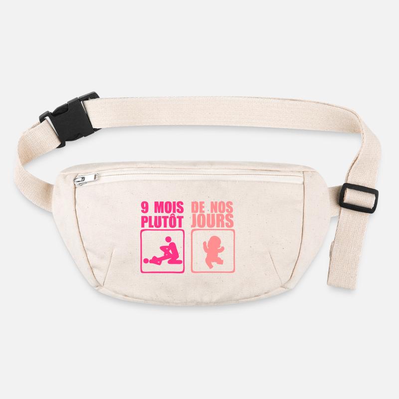 9 mois plutot Sac banane recyclé Stanley/Stella