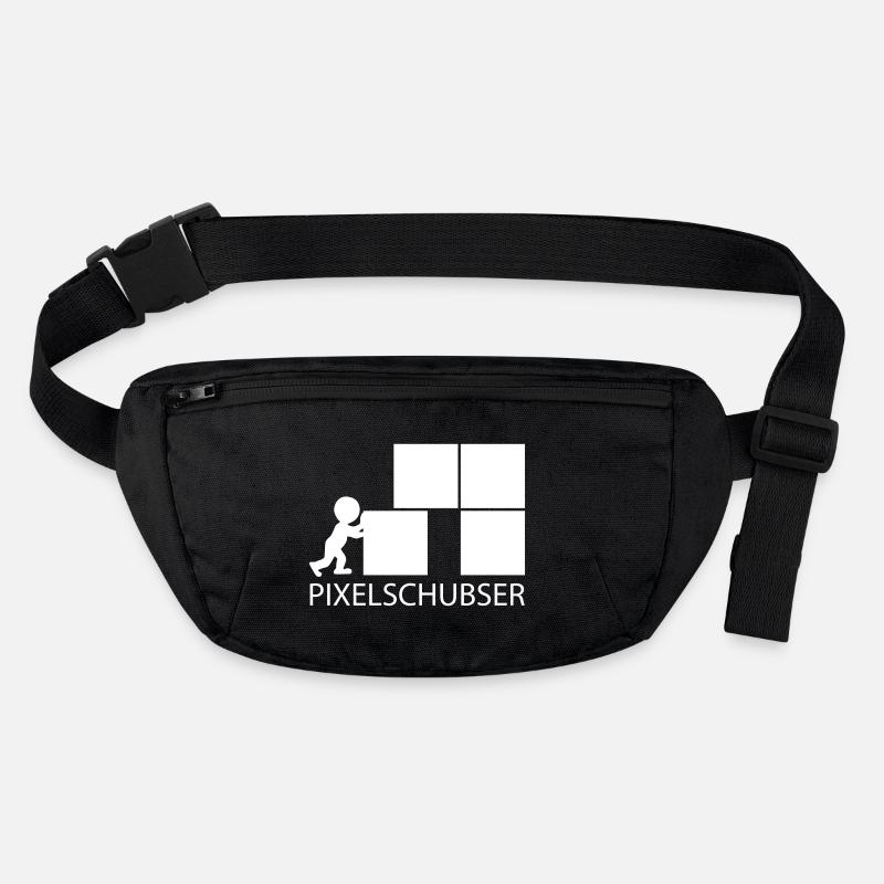 Pixelschubser und stolz darauf! Stanley/Stella recycelte Gürteltasche