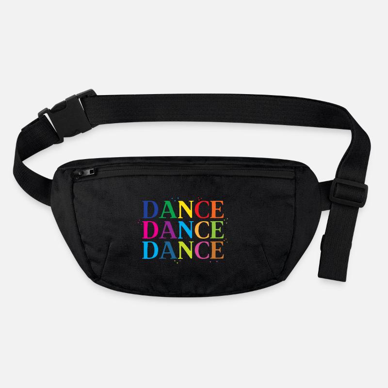 Tanz Tanz Tanz im Regenbogen Stanley/Stella recycelte Gürteltasche