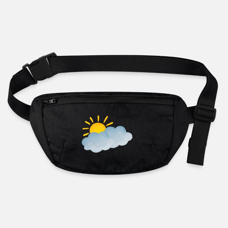 Weather cloudy cheerful Stanley/Stella recycled Hip Bag 