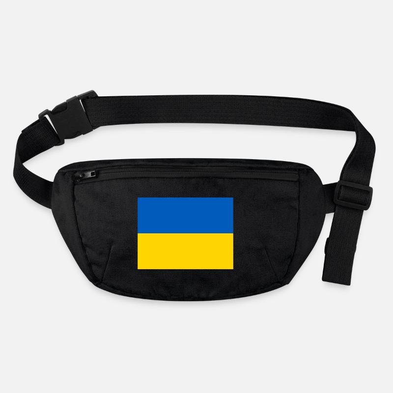 Ukraine Flagge Stanley/Stella recycelte Gürteltasche