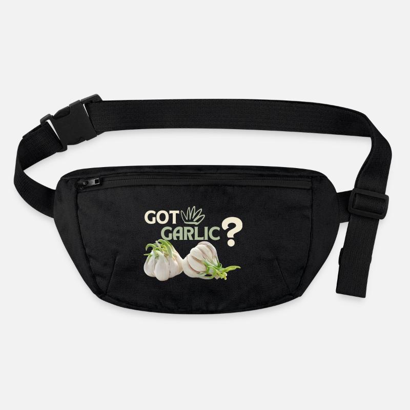 Garlic, funny Spuch, Got-Garlic Stanley/Stella recycled Hip Bag 