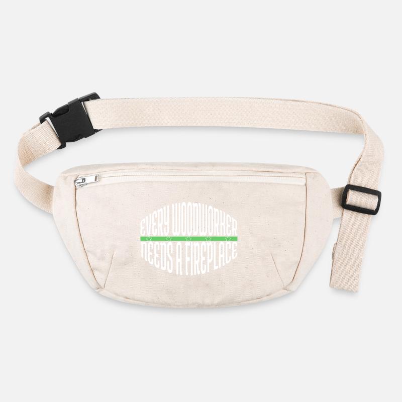 Carpenter Joke Funshirt Chainsaw Carpenter Stanley/Stella recycled Hip Bag 