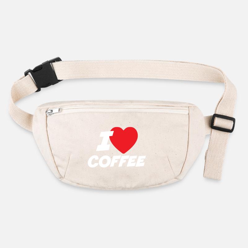 I Love Coffee Stanley/Stella recycled Hip Bag 