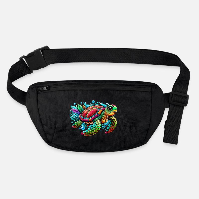 Schildkröte Stanley/Stella recycelte Gürteltasche