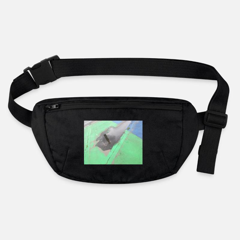 CSD Berlin (gespiegelte Siegessäule in der Pfütze) Stanley/Stella recycelte Gürteltasche