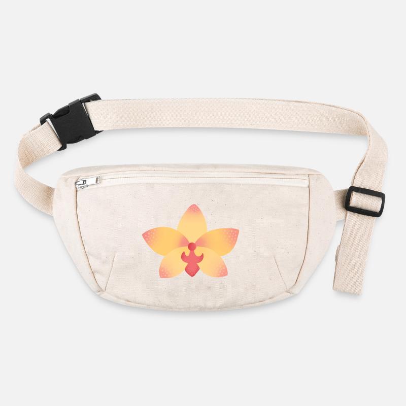 orangefarbene rosa Orchideenblüte Stanley/Stella recycelte Gürteltasche