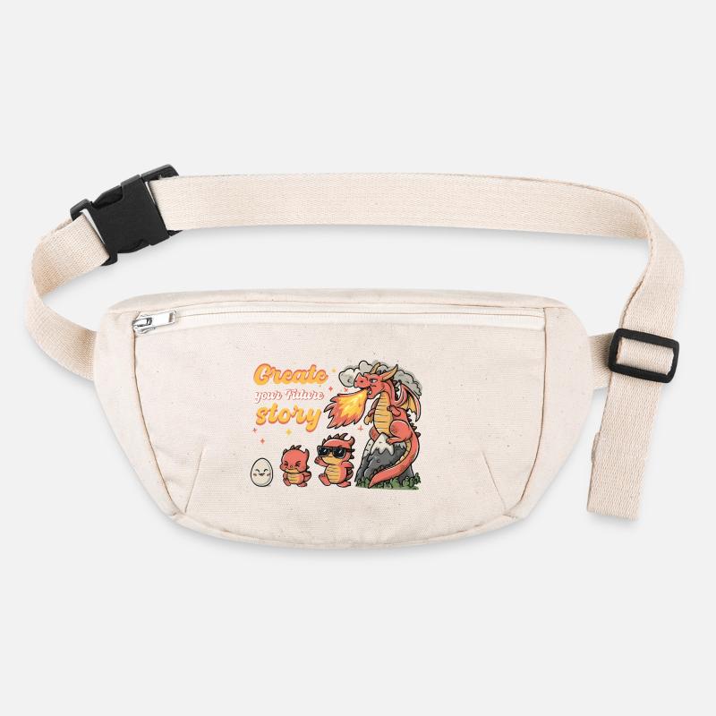 Create Your Future Story Enfant École Motivation Sac banane recyclé Stanley/Stella