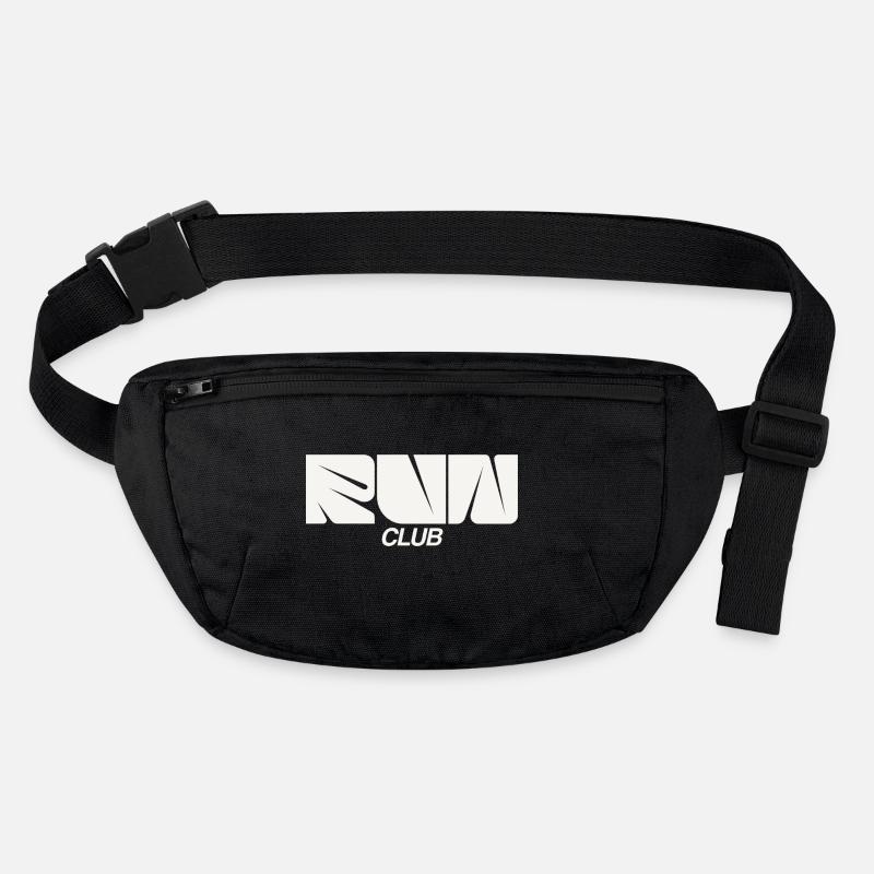 Run Tee - Stanley/Stella recycelte Gürteltasche - Schwarz