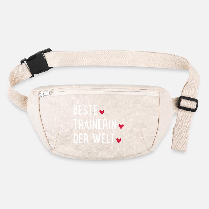 Beste Trainerin der Welt Stanley/Stella recycelte Gürteltasche