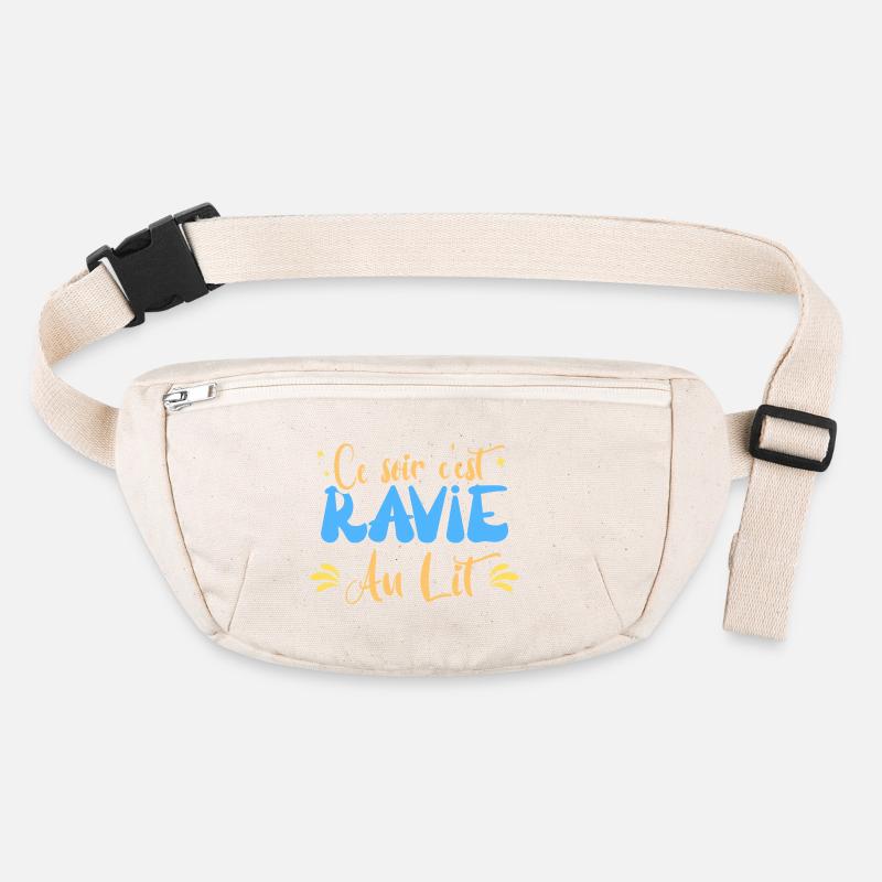 Ce soir c'est ravie au lit humour blague mariage Sac banane recyclé Stanley/Stella