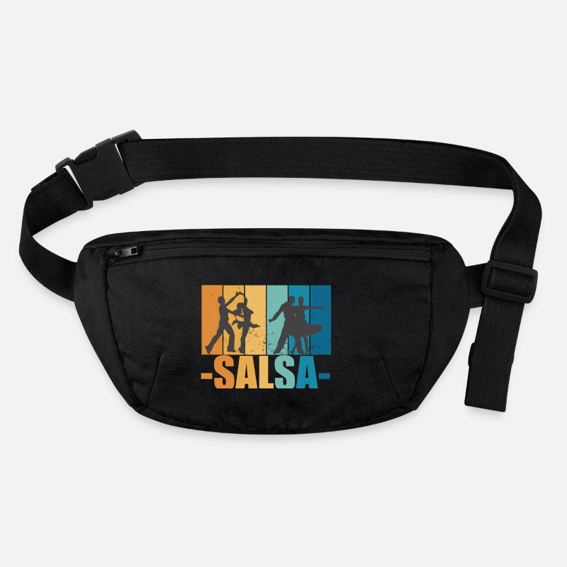 Salsa Vintage Dancer Retro Dancing Cadeau Sac banane recyclé Stanley/Stella