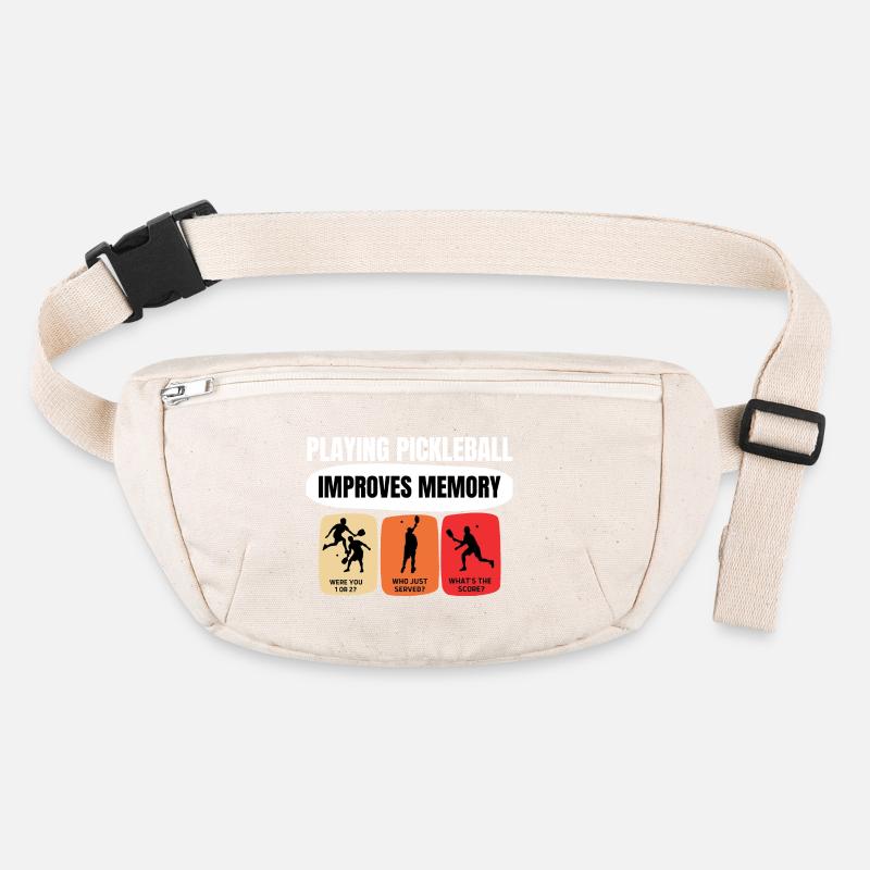 Playing Pickleball Improves Memory Stanley/Stella recycled Hip Bag 