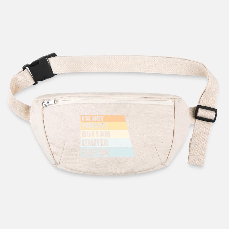 Je ne suis pas parfait mais je suis citation en édition limitée Sac banane recyclé Stanley/Stella
