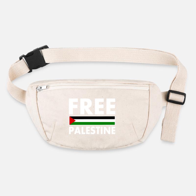 Free palestine Sac banane recyclé Stanley/Stella