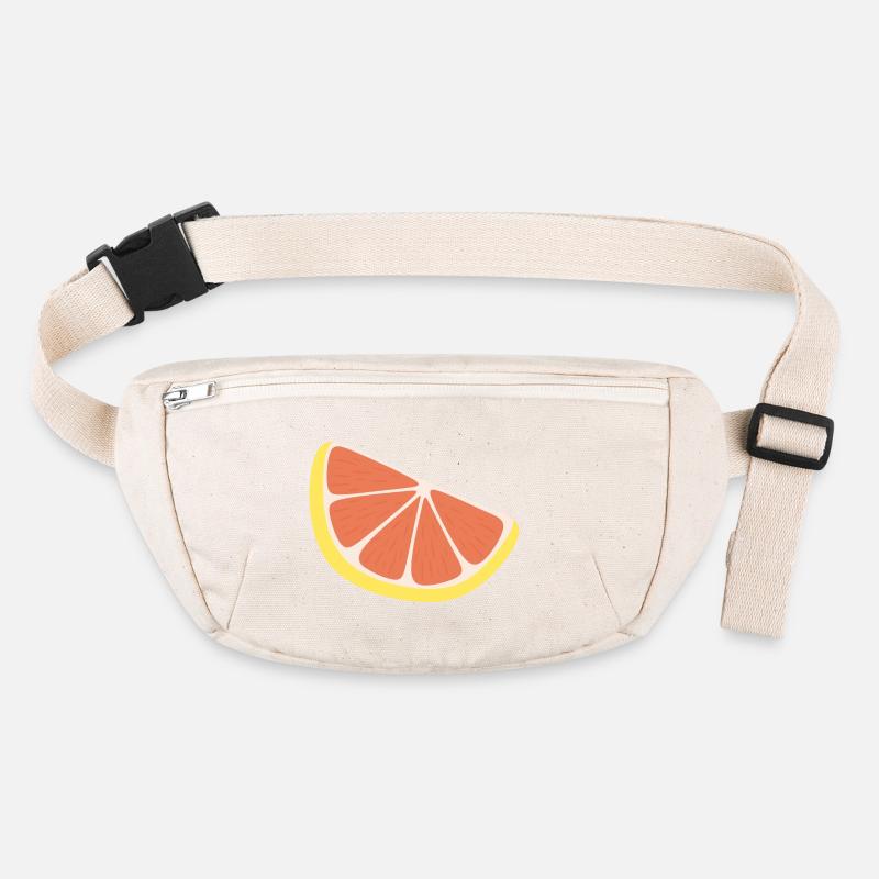grapefruit slice Stanley/Stella recycled Hip Bag 