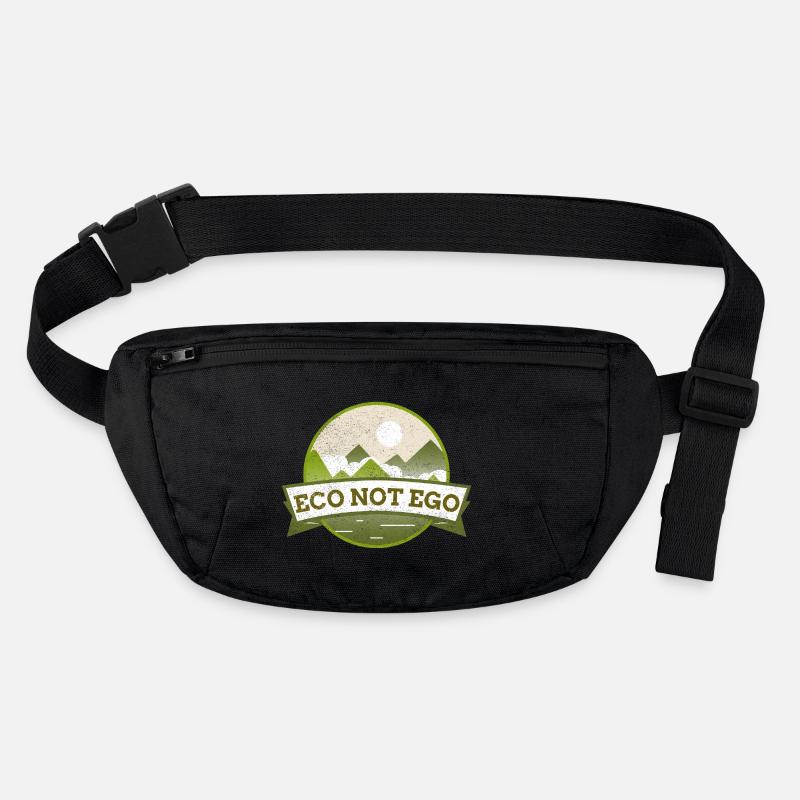 Protection de l’environnement, l’écologie et non l’ego Sac banane recyclé Stanley/Stella