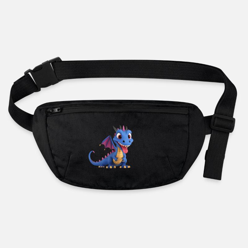 Un monstre dragon mignon avec une longue langue Sac banane recyclé Stanley/Stella
