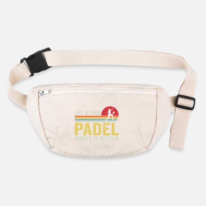 Life is Good Padel Makes it Better Sac banane recyclé Stanley/Stella