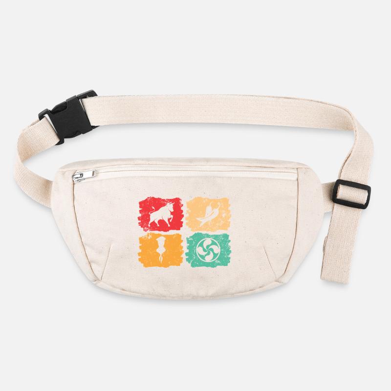 Vintage Baskenland – Solar Pulse Stanley/Stella recycelte Gürteltasche