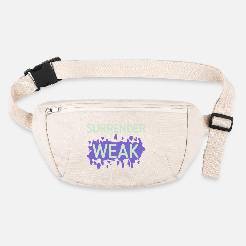 Devotion is weak splash Stanley/Stella recycled Hip Bag 
